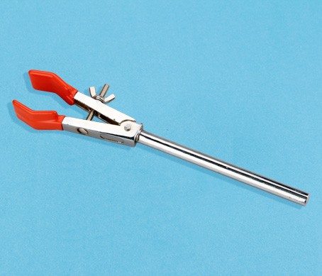 Two-claw flask clamp